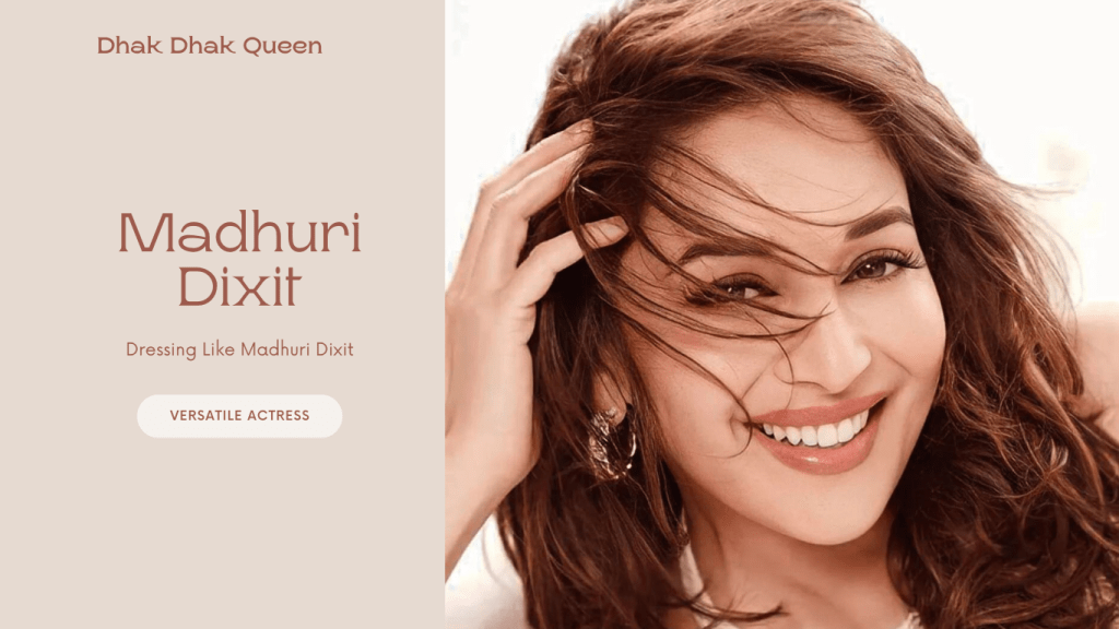 Get ready to unlock the secrets of mastering that oh-so-graceful and glamorous look that Madhuri effortlessly owns.