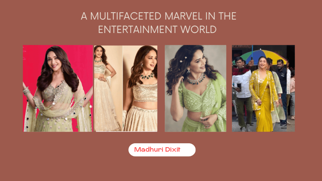 The magic Madhuri Dixit brings to the fashion table. 