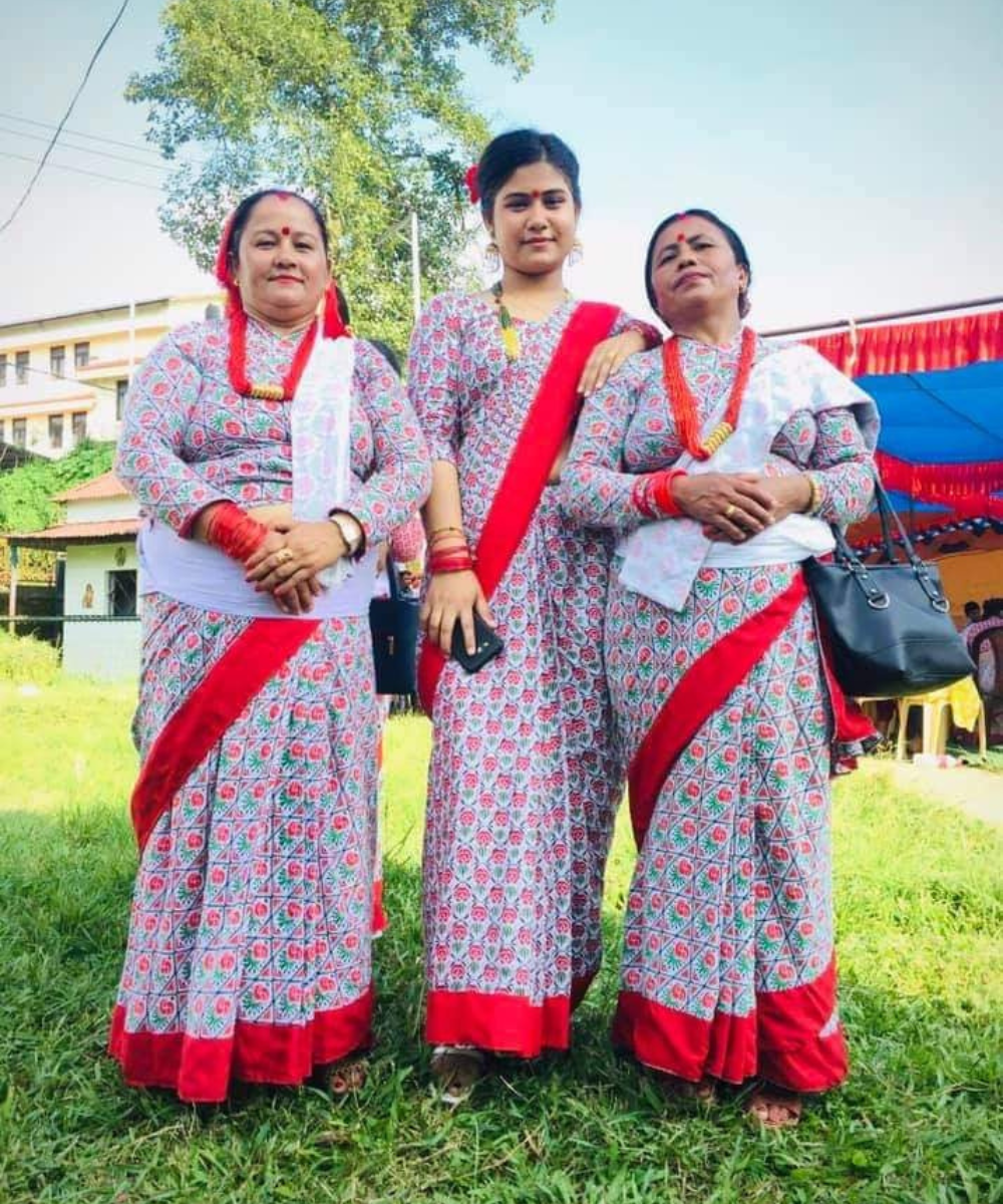 Chhetri Dress Elegance: Heritage and Sustainability in Nepali Fashion ...