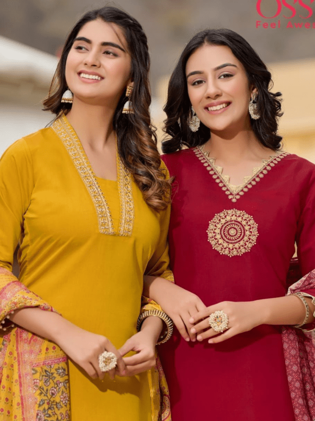 Fashion, Style, Kurti, Viscos Roman Silk, OSSM NOORiE Vol 2, Timeless Elegance, Contemporary Fashion, Elegant Designs, Women's Wear, Luxury Collection.